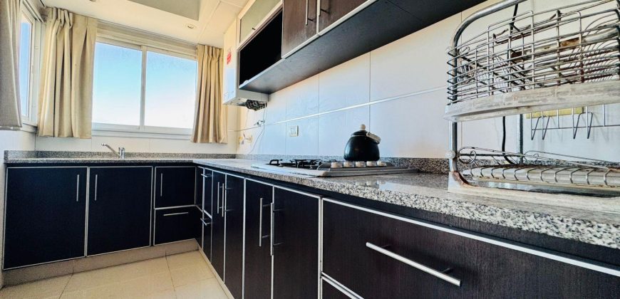 Departamento en Bernardo de Irigoyen 4500 de tres ambientes con vista parcial al mar en alquiler