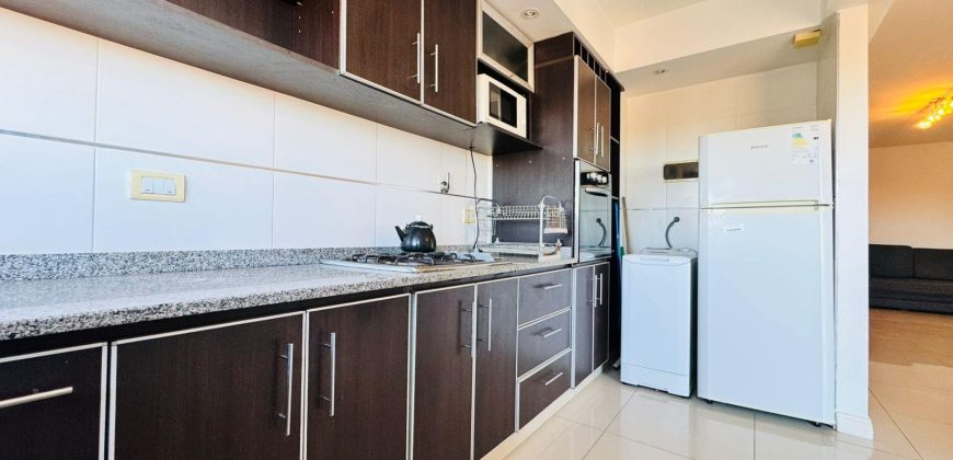Departamento en Bernardo de Irigoyen 4500 de tres ambientes con vista parcial al mar en alquiler
