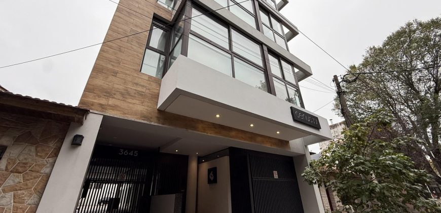Venta moderno departamento 2 ambientes, Perla Norte, cochera opcional, apto credito