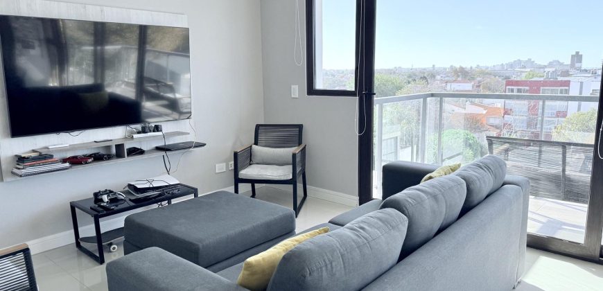 Venta moderno departamento 2 ambientes, Perla Norte, cochera opcional, apto credito
